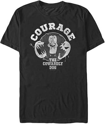 Warner Bros. T-shirt with short sleeves courage The Cowardly Dog Courage Badge For Men, Black, XL Plus Tall.. Experience the ease of modern shopping with DIAYTAR NIGERIA's diverse marketplace delivered promptly.