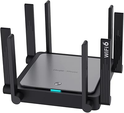 Route Ruigi RG-Ew3200Gx per Wi-Fi 6 bi-bands 3200 Mbps the RAI.. Shop the smart way with DIAYTAR Nigeria — fast delivery, affordable everything.