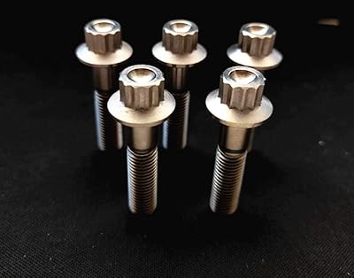 M8x32mm titanium bolts 12 gear head caps for BBS.. Shop with confidence at Nigeria's leading affordable e-commerce platform with reliable delivery services.
