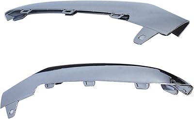 Walliator A pair of front and left front bumper Chrome replacement for W212 E200 E250 E300 E350 E400 E500 E63 E63 AMG 2014-2016.. DIAYTAR NIGERIA: Bridging the gap between consumers and quality products with affordable nationwide shipping.