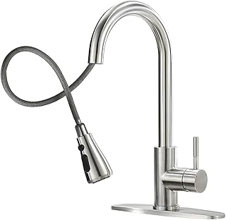 Stainless steel Fah Home stainless kitchen faucet with two -degree single -degree -degree handle with bidirectional spray fitting fitting... Experience shopping satisfaction with DIAYTAR NIGERIA's vast selection and budget-friendly delivery options.