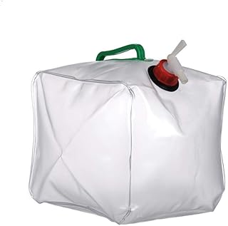 Portable water tote bag of 5 gallons/20 l, foldable water container, emergency water bag for campsite/hiking/climbing/backpack.. Experience the power of choice with DIAYTAR NIGERIA's vast catalog and affordable 5-8 day delivery.