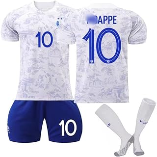 Football jersey for boys 2022-2023 France Away Map #10 Football jersey set football sports clothes.. From tech to toiletries, DIAYTAR Nigeria delivers without delay.