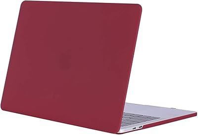 Apple MacBook Air 13 "Rigide shell [version 2020 2019 2018] A2179 A1932 with Rigide MacBook Air case (Red Wine).. DIAYTAR Nigeria: Where affordability meets speed and quality.