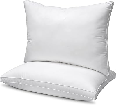Gzs Divest replacement pillow (2 rooms) Hotel bed pillows 100 % cotton to sleep with 3 cm of King size joint 50 x 90 cm.. DIAYTAR NIGERIA brings the joy of affordable shopping to your fingertips with delivery in less than 8 days.