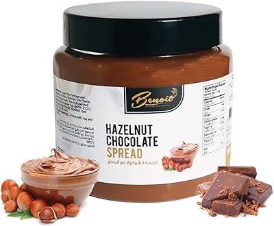 Benoit hazelnut and cocoa spread, 12%cream, 500g, for pastries and cookies and cakes.. Shop smarter, not harder with DIAYTAR NIGERIA - thousands of products at your fingertips with affordable delivery.