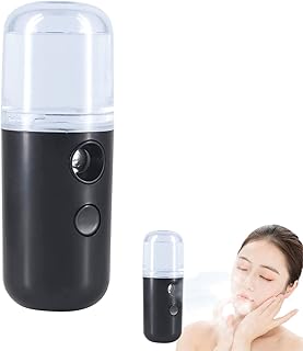 Nano Mist sprayer, nano mister moisturizer for the face, mini nano portable mister, practical hydrating sprayer for eyelash extensions, skin care, makeup, 1oz /30ml visual tank /30ml black.. Your ideal shopping partner, DIAYTAR NIGERIA offers extensive variety with reliable nationwide shipping.
