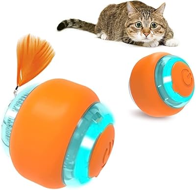 Interior motion movement ball toy, rechargeable interactive ball by USB, automatic step/stop, smart cat toy for exercise and entertainment.. Navigate through thousands of products at pocket-friendly prices with DIAYTAR NIGERIA's easy-to-use platform.