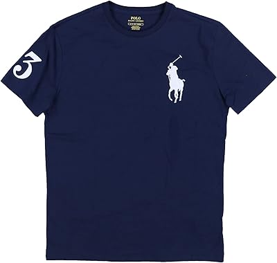 T-shirt Slim à Col around Polo Ralph Lauren Big Pony, L.. Experience budget-friendly shopping at DIAYTAR NIGERIA, Nigeria's premier online marketplace with quick delivery.