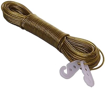W.O.F.R. Steel clothing drying cord covered with plastic - 20 meters.. No stress, no delays — DIAYTAR Nigeria is your trusted shopping partner.