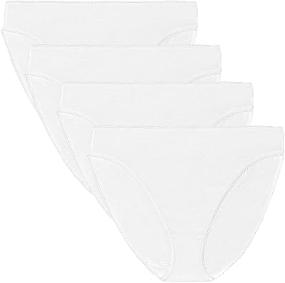 Marks & Spencer pants for women, 4 rooms, pure cotton, high leg, white.. Shop from anywhere in Nigeria and receive your DIAYTAR purchases at affordable prices within a week.