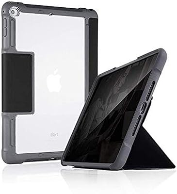 SUBSURAL PROTECTION STM BY DUX PURPA FOR APPLE IPAD Mini 5th and 4th generation - Non -slip/Adapted to children/Fall protection, 360 degree protection, transparent transparent back, standby/alarm clock function, support for several visualizations - Black.. Shop for everything you need at DIAYTAR NIGERIA, with budget-friendly prices and quick delivery.