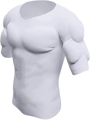YPNRD T-shirts For Men Shaper False False Chest Muscles False shoulders Warns Wait.. DIAYTAR NIGERIA promises affordability and variety with every purchase, delivered in 5-8 days.