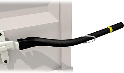 Lever bar for shipping container doors - and more, Steel - by Shipping Container Safety International 6F706E626172, Flat black, yellow.. Shop smarter with DIAYTAR Nigeria — affordable prices and a wide product range delivered in just 5 to 8 days.