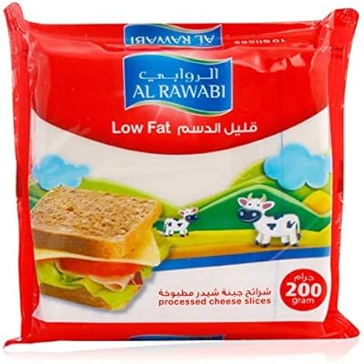 Low cheese slices in Al Rawabi's fat, United Arab Emirates, 200 grams.. Transform your shopping experience with DIAYTAR NIGERIA's vast product selection delivered at unbeatable prices.
