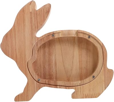 NOBESTI Wooden Plition in the shape of a wooden rabbit -shaped animal, children's birthday gift.. Discover the joy of online shopping with DIAYTAR NIGERIA's budget-friendly prices and reliable shipping.