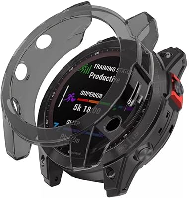 Dado protection case compatible with the Garmin Fenix ​​7 intelligent watch, thermoplastic polyurethane frame, TPU.. Your complete shopping companion, DIAYTAR NIGERIA offers extensive selection delivered within the week.