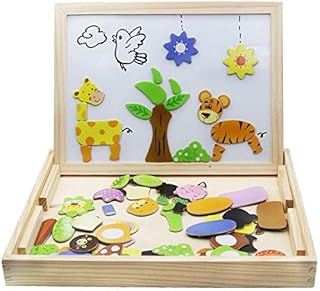 Wooden toys Magnetic wooden toys for children 109 Double -sided educational toys for children.. DIAYTAR NIGERIA puts thousands of products at your fingertips with affordable prices and delivery within a week.