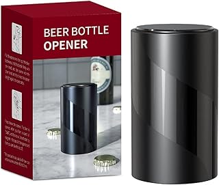 Automatic bottle opener, pressure bottle opener with magnetic cover that does not damage the bottles of bottles, automatic magnetic bottle opener, easy and funny bottle opener with a hand.. DIAYTAR NIGERIA revolutionizes online shopping with competitive prices and reliable 5-8 day delivery.