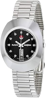 Automatic Rado Distar watch for men with black dial R12408613.. Discover why DIAYTAR NIGERIA is the smart shopper's choice for affordable products delivered nationwide.