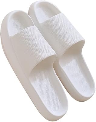 Padded slippers for women and men, non -slip shower slippers, bathroom sandals with thick unisex sole.. Shop with purpose at DIAYTAR NIGERIA and receive quality products at budget rates within 8 days.