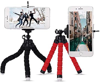 Flexible mobile phone support and i-winner tripod (black).. DIAYTAR NIGERIA: Where shopping dreams come true with budget-friendly prices and nationwide shipping.