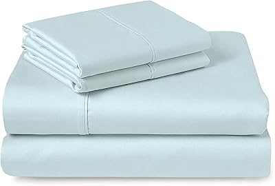 3 -room cotton 3 -room bed set in cotton 400 Blue thread Baby Twinxl, 100 % long fiber cotton, set of luxurious sheets in soft satin - 1 sheet -housing, 1 flat sheet and 1 pillowcase (100 % cotton bedbacking).. DIAYTAR NIGERIA brings the marketplace home to you with affordable prices and delivery in 5-8 days.