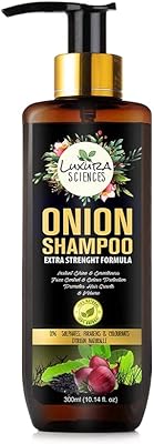 Luxura Sciences Shampoo with onion oil for hair growth.. Find more for less — only on DIAYTAR Nigeria.