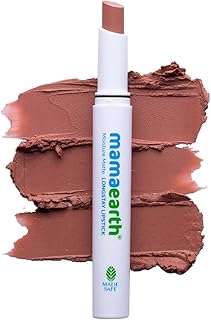 Mama Earth Earth Lip Lip Mat Long Duration with avocado oil and vitamin E - 04 Cinnamon nude - 2 g.. DIAYTAR NIGERIA: Where every shopping need is met with affordable prices and timely delivery.