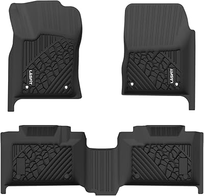 Lasvet floor mats for Jeep Grand Cherokee 2013-2015 / Dodge Durango 2013-2015 (second row seats only) car liquids all seasons.. Shop from our extensive catalog at DIAYTAR NIGERIA and enjoy doorstep delivery in just 5-8 days.