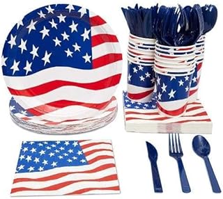 Set of party decorations on the theme of the United States/July 4 - 94 pieces! Plates, cups, towels, cutlery, disposable straws and tablecloths.. Discover shopping made simple with DIAYTAR NIGERIA's comprehensive platform and nationwide delivery service.