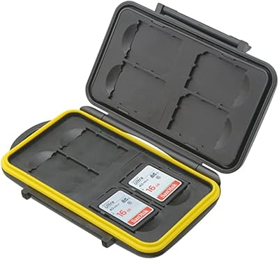 Waterproof case for memory card to store 8 SD cards (8 SD).. Looking for a deal? DIAYTAR Nigeria has thousands waiting for you.