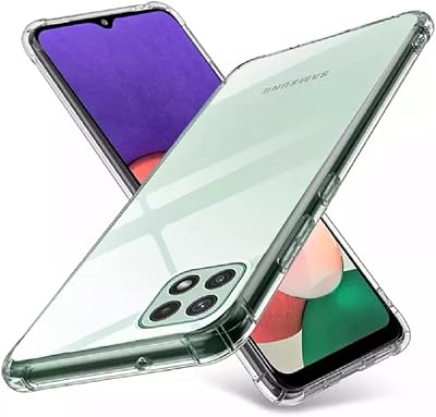 ZOBITEK Transparent Protective Case for Cellotable Phone Samsung Galaxy A22.. Order today, receive this week — shopping with DIAYTAR Nigeria is that simple.