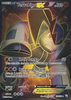 Pokemon - Terrakion -Ex (121) - BW - Exalted Dragons - Holo.. Discover the convenience of DIAYTAR NIGERIA's vast e-commerce platform with delivery in just 5-8 days.