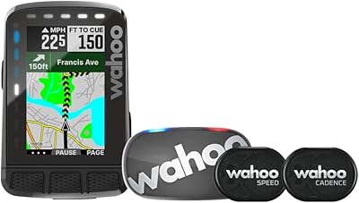 Wahoo Element Room V2 bicycle computer + Speed ​​sensor, cadence and cardiac frequency of the bicycle.. Shop with confidence at DIAYTAR NIGERIA, enjoying competitive prices and delivery within 8 days.