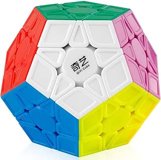 Momo Bear 3x3 Qiyi Megaminx Speed ​​Cube Sculpted Pentagonal on 12 sides without sticker (King S edition).. Home to endless choices and pocket-friendly prices — DIAYTAR Nigeria.