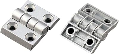 Installation hinge in aluminum profile, suitable for the Formius frame in extruded slit aluminum from the 4040 series, Home Kit for door and window in aluminum profile (silver, 4 rooms).. DIAYTAR NIGERIA transforms dreams into deliveries with our affordable prices and reliable shipping.