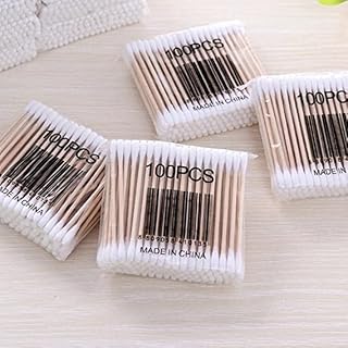 Double head wooden -head cleaning buttons in pure HBM natural cotton - 200 pieces.. Discover why DIAYTAR NIGERIA is the smart shopper's choice for affordable products delivered nationwide.
