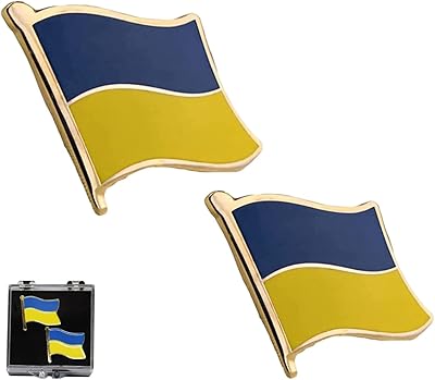 Pins of the flag of Ukraine, set of pins of the Ukrainian flag, set of pins of the international flag for men and women, costume, tie, hat, backpack.. Shop with purpose at DIAYTAR NIGERIA, where your money goes further and delivery is always prompt.