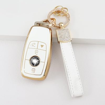 1797 Car Key Cover For Mercedes Benz C E G S Class SL Cla CLS GLA Accessories Bling Key Key Cask Coque Jolies Girls 4 White Gold TPU.. Experience the joy of convenient shopping with DIAYTAR NIGERIA's vast selection and quick delivery service.
