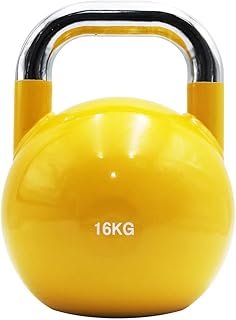 1441 Fitness Steel Competition Kettlebell Ball for weightlifting exercises, basic bodybuilding, muscle strengthening and intensive muscle strengthening, color code for home and gym.. DIAYTAR NIGERIA brings a world of products to your fingertips with affordable prices and quick delivery.