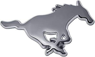 Superior quality metal automotive logo from SMU Southern Mustang University.. Transform your shopping experience with DIAYTAR NIGERIA's vast product selection delivered at unbeatable prices.