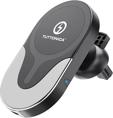 Automatic wireless magnetic car charger 15W for Android iPhone.. Experience retail therapy without the financial stress at DIAYTAR NIGERIA's budget-friendly marketplace.