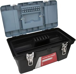 Sustainable ABS plastic + metal toolbox, versatile repair toolbox for domestic use for electricity storage and vehicle maintenance (G-T316).. Shop with ease at DIAYTAR NIGERIA and enjoy our extensive product range delivered at affordable rates.