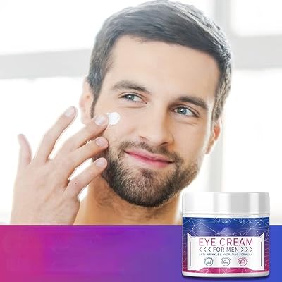 1 Cream for men's eyes, eye cream against dark circles and pockets, anti-aging caffeine cream for the eyes, lightens, reduces pockets, dark circles and fine lines, men's eyes (30 g).. DIAYTAR NIGERIA: Where affordability and variety come together with nationwide 5-8 day delivery.
