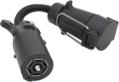 7 -way socket adapter, shock resistant RV blade connector designed for automotive coil.. Shop efficiently from anywhere with DIAYTAR NIGERIA's comprehensive platform and quick delivery options.