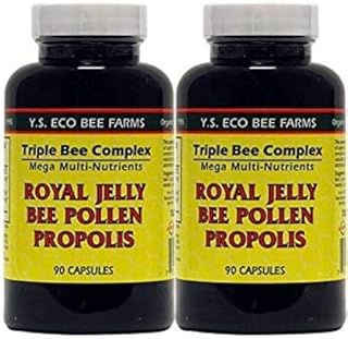 Ys Organic Bee Farms Triple Complex, Royal Jelly, Pollen, Propolis - 90 Caps - Pack of 2.. Shop from Nigeria's largest product selection at DIAYTAR, with budget-friendly prices and swift delivery.