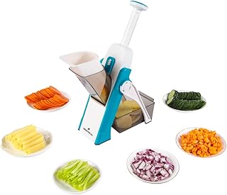 Once for the mandolin with adjustable thickness, safe vertical slicer for potatoes and onions to chop the fruits (blue).. DIAYTAR NIGERIA: Making quality products accessible to all Nigerians at affordable prices.