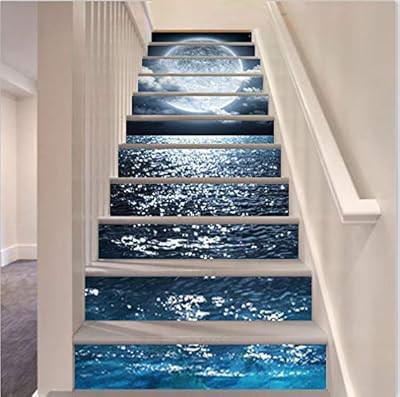 Miss Sixty 13 Pieces Esemble Self-Adhesive Staircase Stickers 3D Vinyl House Decoration.. Experience budget-friendly shopping at DIAYTAR NIGERIA, Nigeria's premier online marketplace with quick delivery.