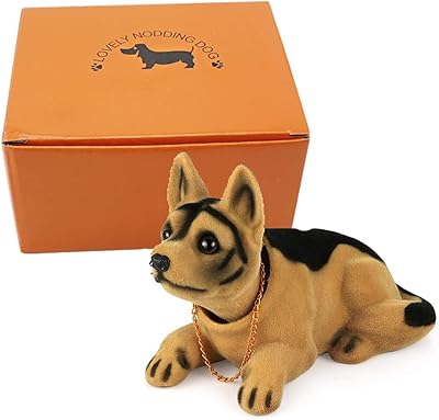 Car interior decoration, small dog's head nodding for car dashboard - Choching toys Offering your head, car dashboard decoration, car interior decoration accessories (sheep dog).. Enjoy stress-free shopping with affordable prices on DIAYTAR Nigeria.